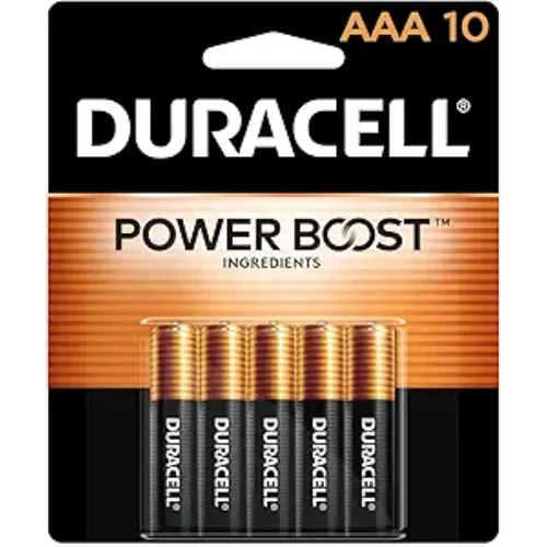 Duracell AAA alkaline battery for compatible blood glucose meters