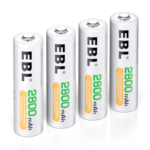 EBL AA NiMH rechargeable battery for compatible digital thermometer