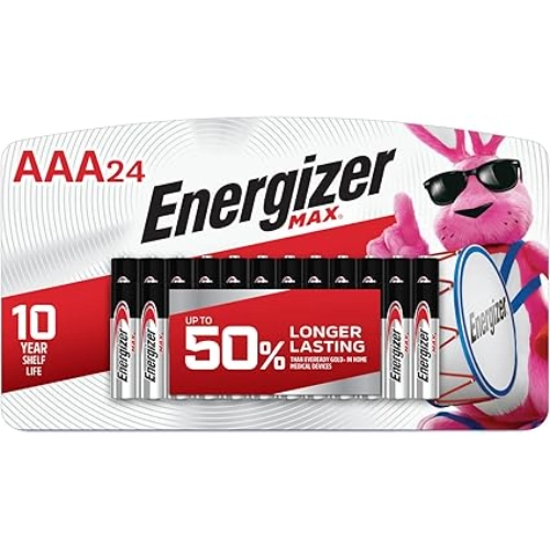 Energizer AAA alkaline battery for AAA powered glucose meters