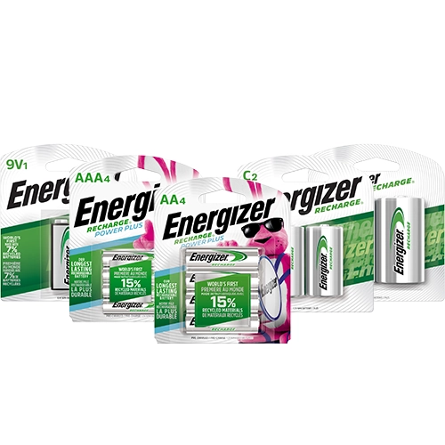 Energizer Recharge AA NiMH battery for compatible digital thermometer