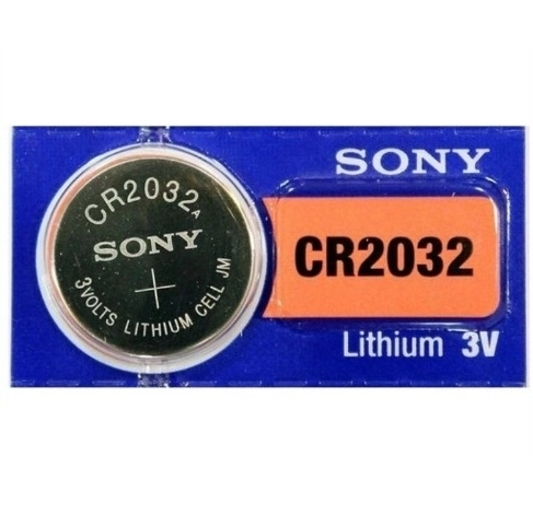 Sony branded CR2032 lithium coin battery legacy reference